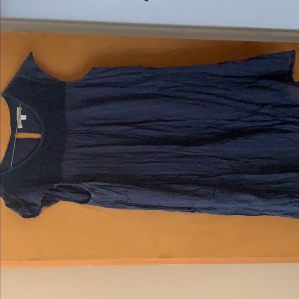 Navy blue Lauren Conrad babydoll dress!